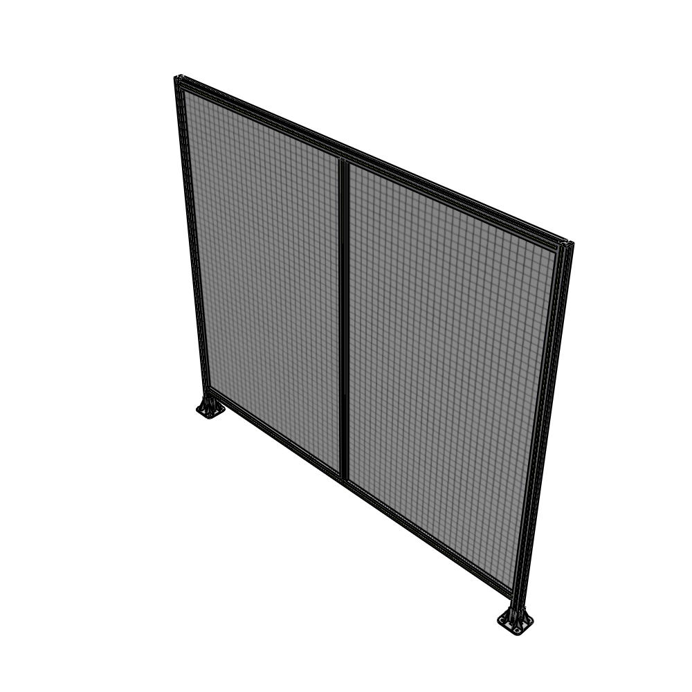 B3-2135-2400-0150-ZYMFK GUARDING PANEL 2135MM TALL X 2400MM WIDE 1'' MESH