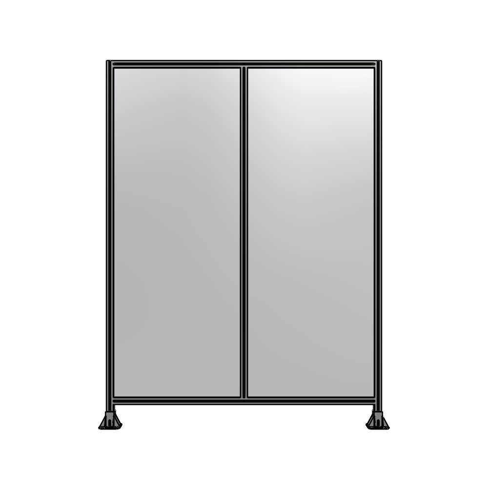 B3-2400-1800-0150-ZYPFK GUARDING PANEL 2400MM TALL X 1800MM WIDE 1/4'' POLYCARBONATE