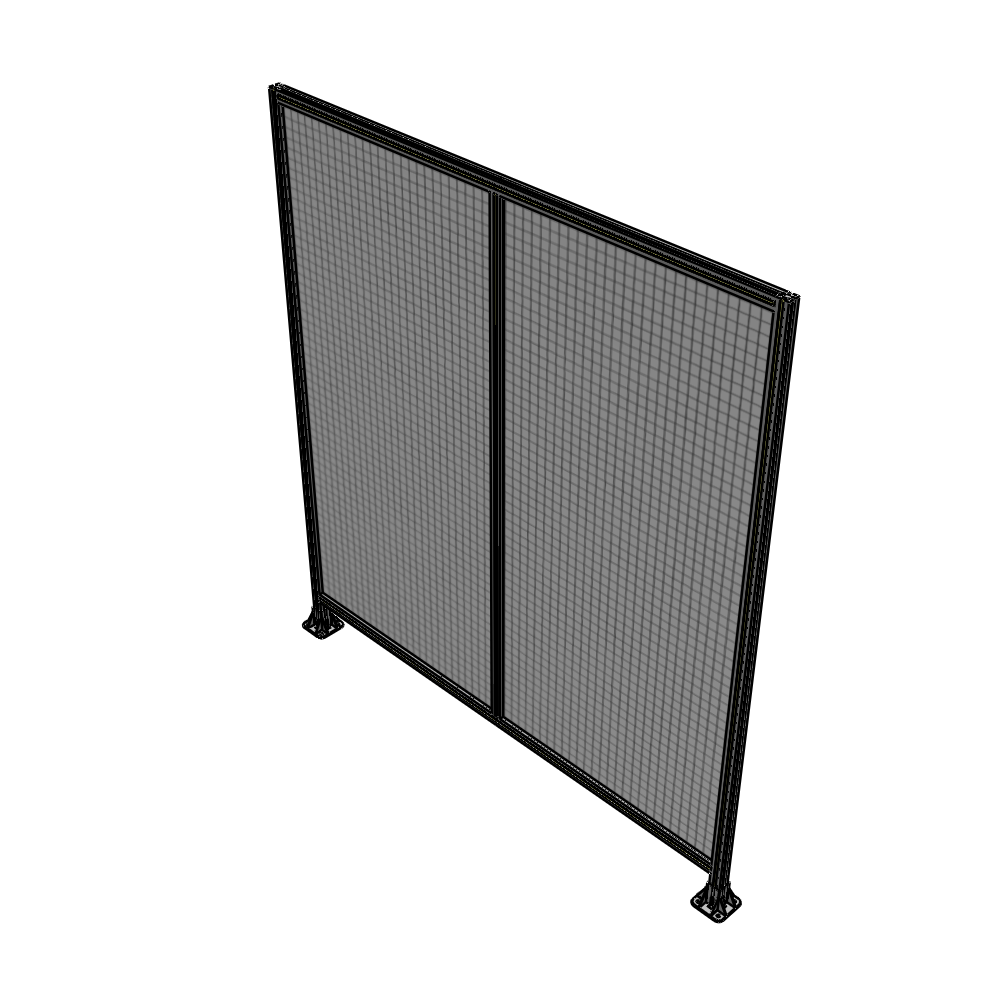 B3-2400-2200-0150-ZYMFK GUARDING PANEL 2400MM TALL X 2200MM WIDE 1'' MESH