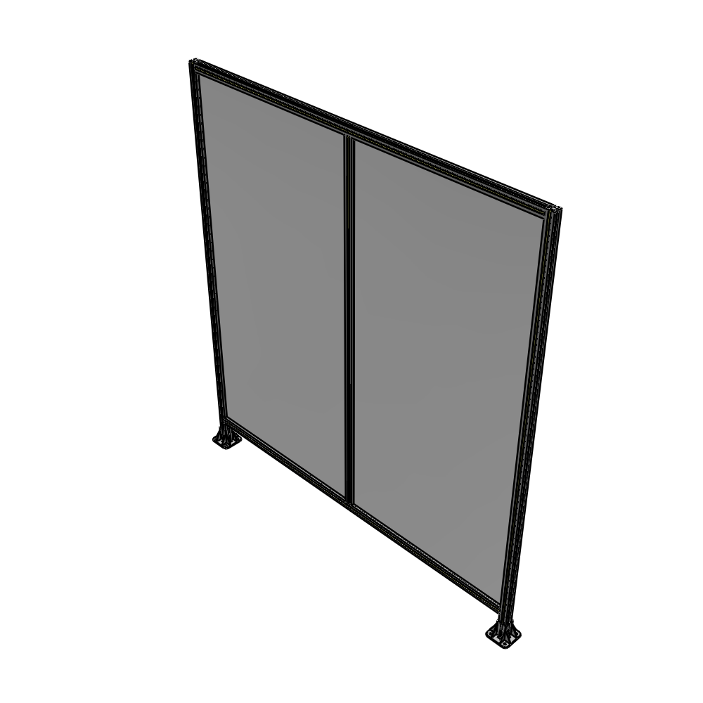 B3-2400-2200-0150-ZYPFK GUARDING PANEL 2400MM TALL X 2200MM WIDE 1/4'' POLYCARBONATE