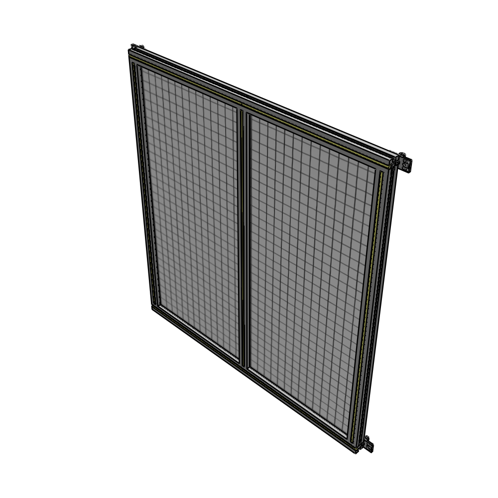 B4-1400-1200-0150-HYMZK GUARDING PANEL 1400MM TALL X 1200MM WIDE 1'' MESH