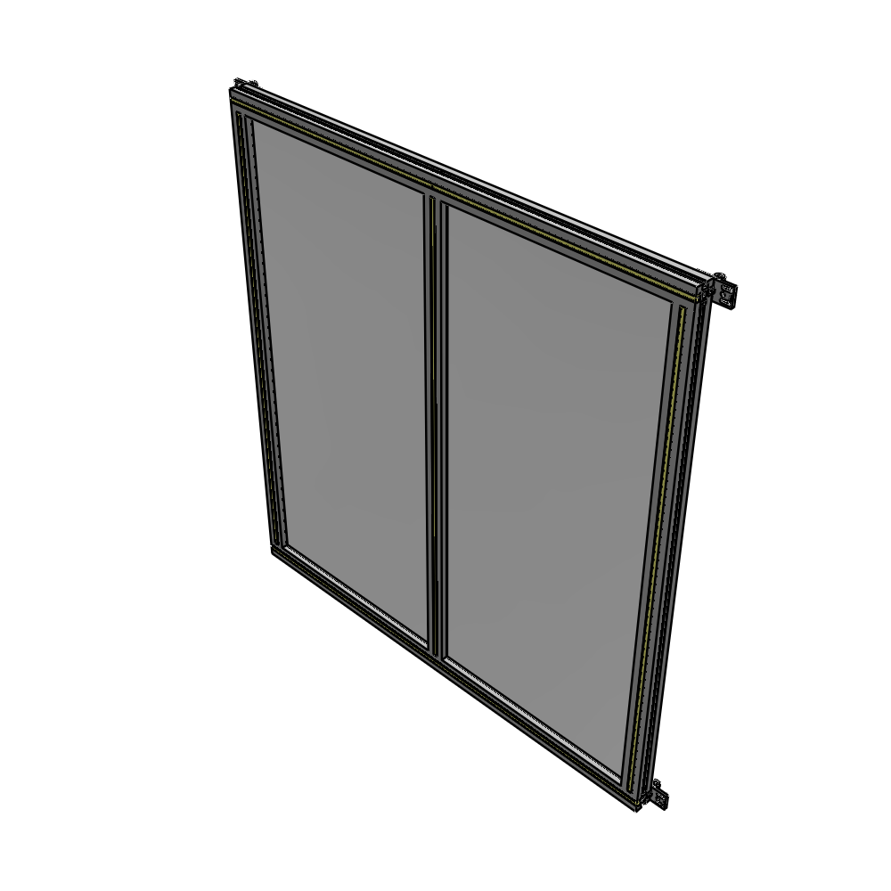 B4-1400-1200-0150-HYPZA GUARDING PANEL 1400MM TALL X 1200MM WIDE 1/4'' POLYCARBONATE