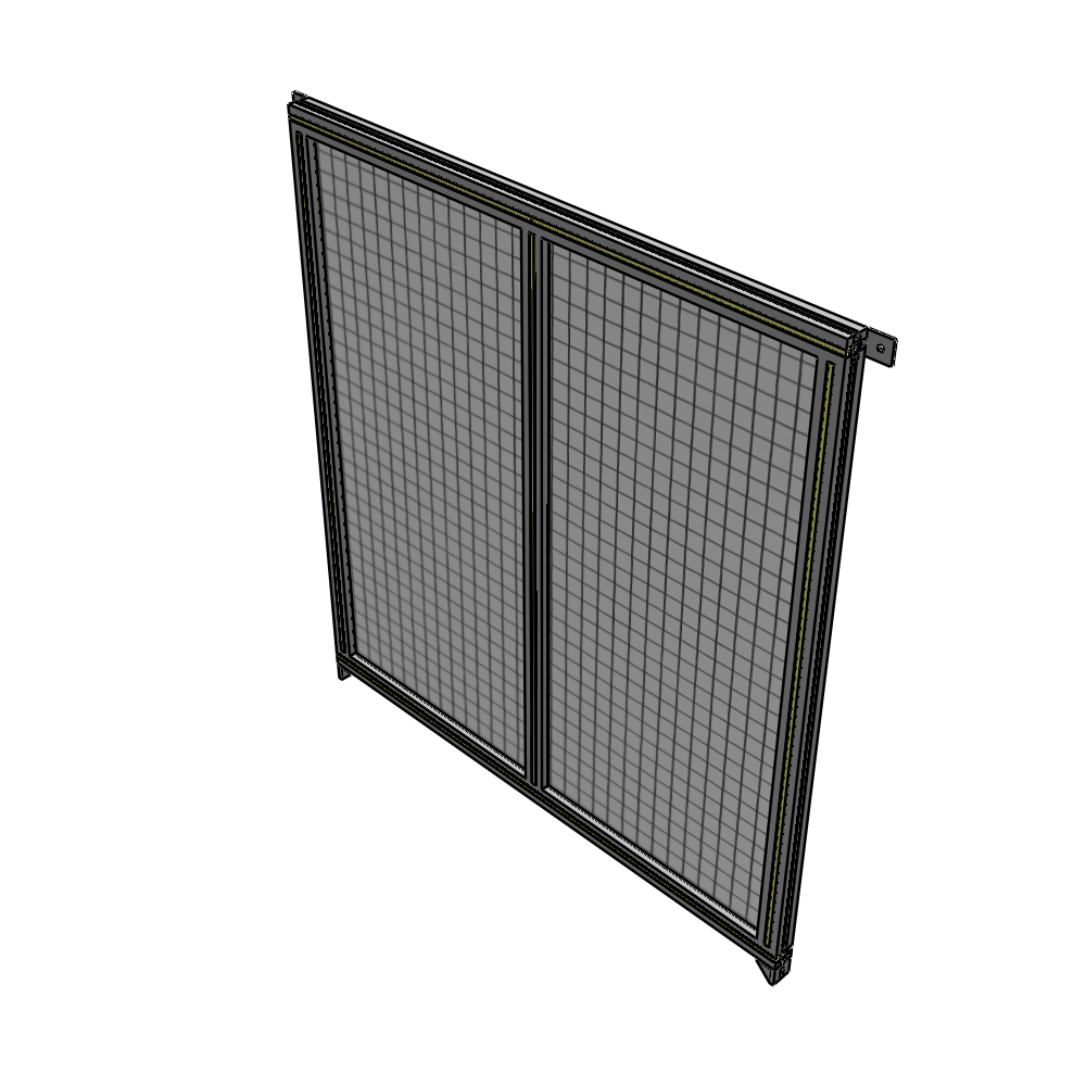 B4-1400-1200-0150-TYMZA GUARDING PANEL 1400MM TALL X 1200MM WIDE 1'' MESH
