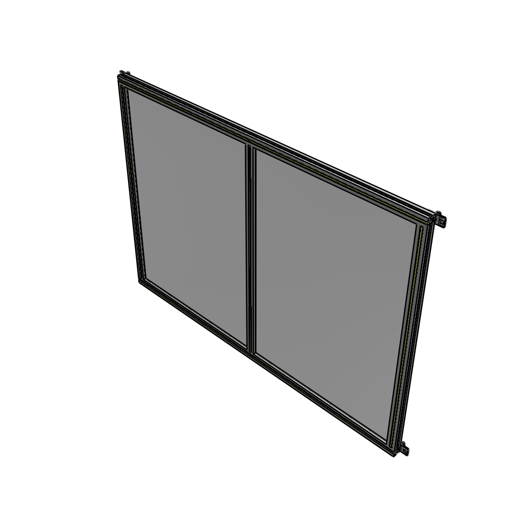 B4-1400-1800-0150-HYPZA GUARDING PANEL 1400MM TALL X 1800MM WIDE 1/4'' POLYCARBONATE