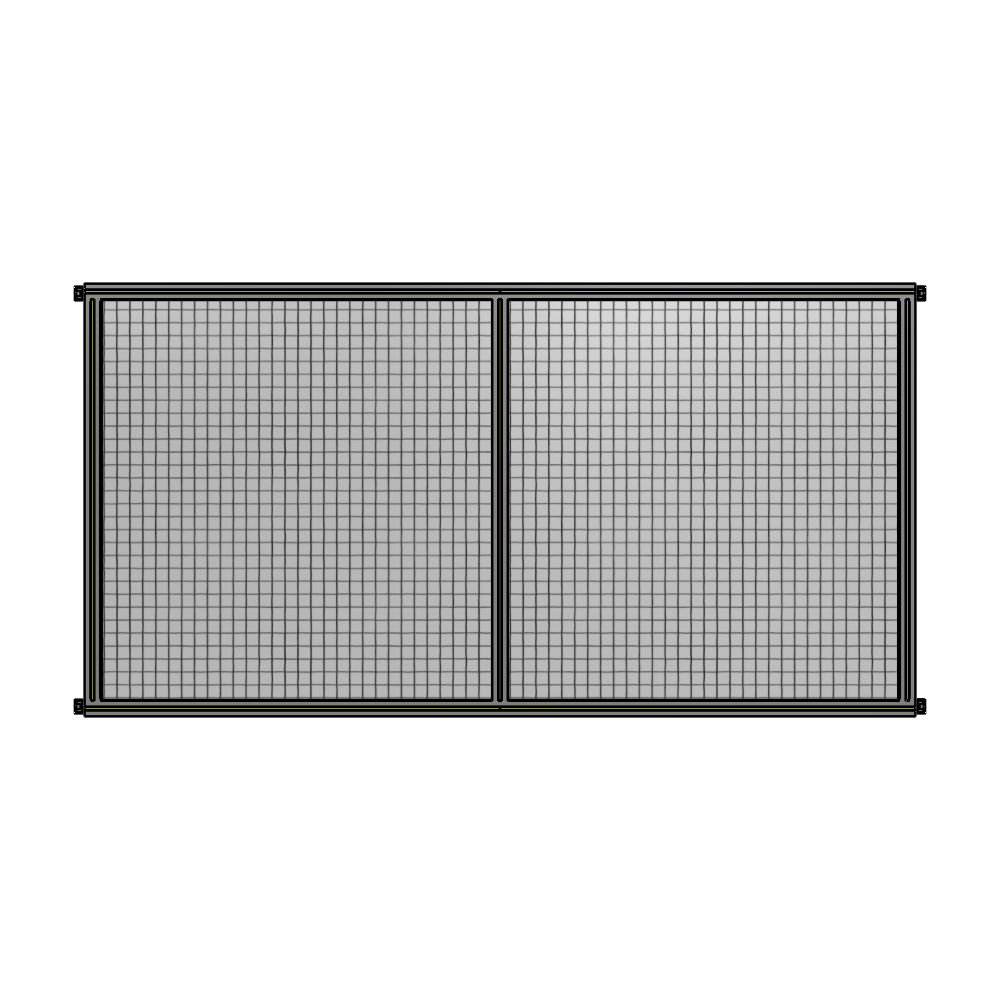 B4-1400-2400-0150-HYMZA GUARDING PANEL 1400MM TALL X 2400MM WIDE 1'' MESH