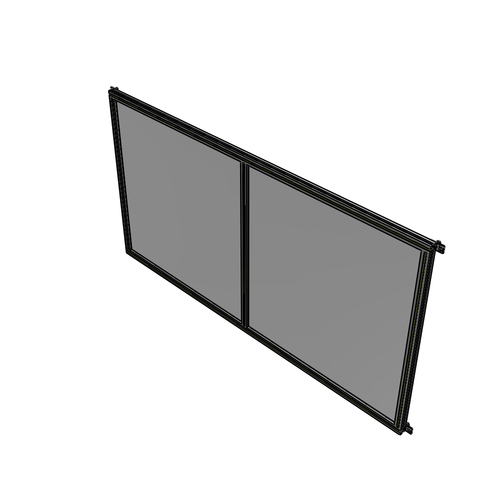 B4-1400-2400-0150-HYPZA GUARDING PANEL 1400MM TALL X 2400MM WIDE 1/4'' POLYCARBONATE