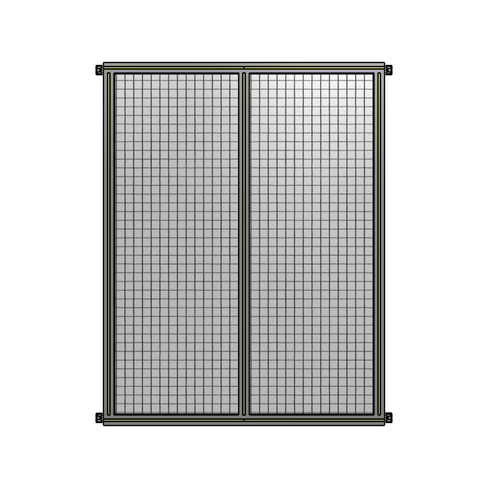 B4-1700-1200-0150-HYMZK GUARDING PANEL 1700MM TALL X 1200MM WIDE 1'' MESH