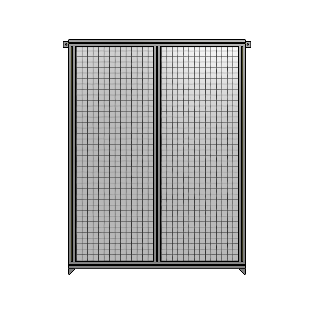 B4-1700-1200-0150-TYMZK GUARDING PANEL 1700MM TALL X 1200MM WIDE 1'' MESH