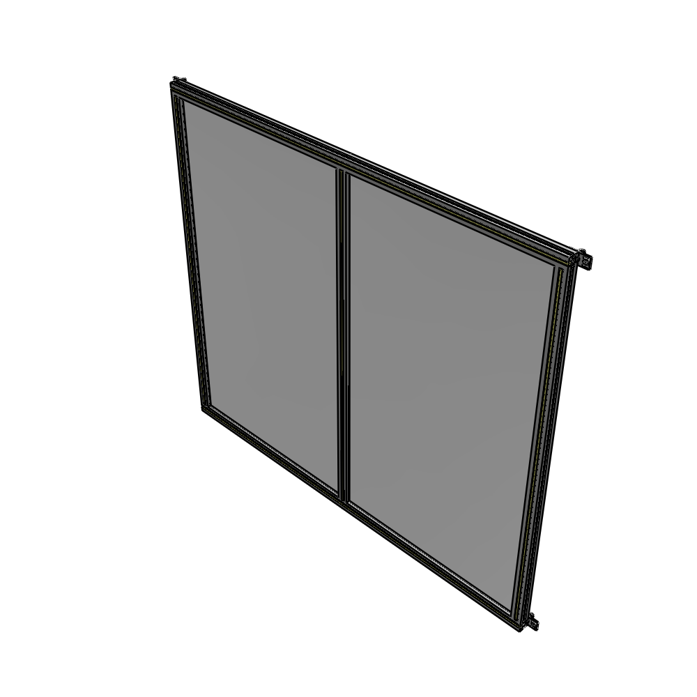 B4-1700-1800-0150-HYPZA GUARDING PANEL 1700MM TALL X 1800MM WIDE 1/4'' POLYCARBONATE