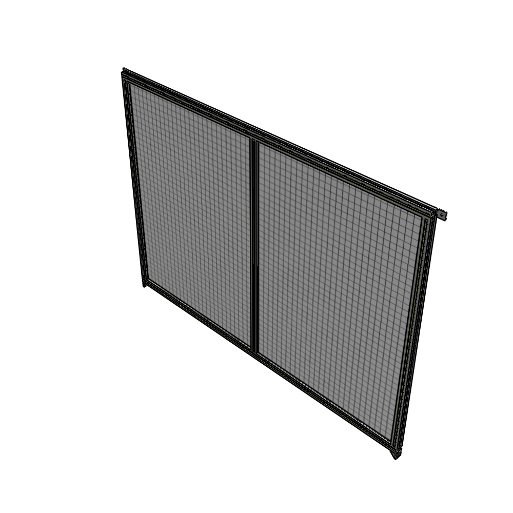 B4-1700-2200-0150-TYMZA GUARDING PANEL 1700MM TALL X 2200MM WIDE 1'' MESH