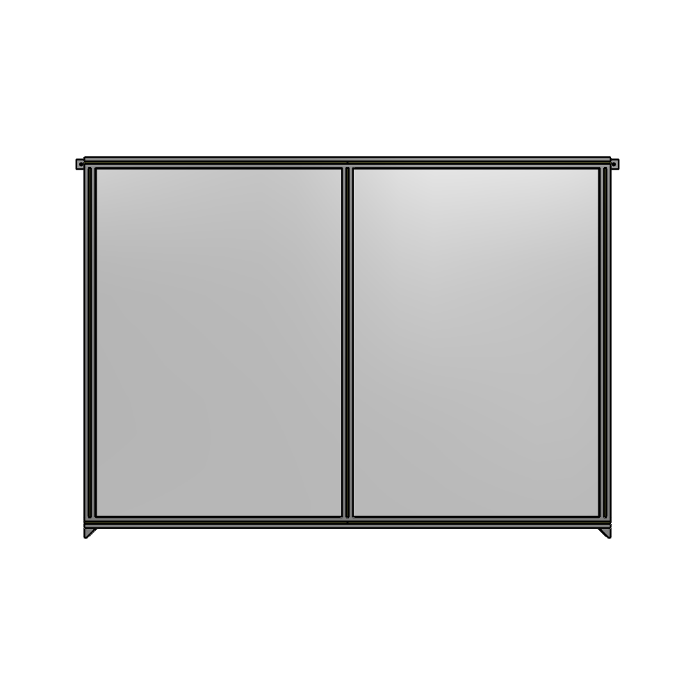 B4-1700-2200-0150-TYPZK GUARDING PANEL 1700MM TALL X 2200MM WIDE 1/4'' POLYCARBONATE