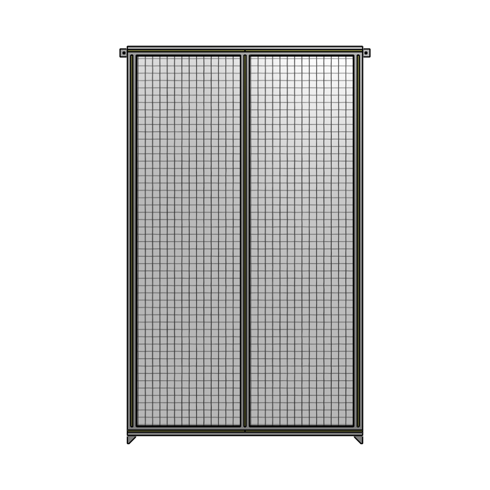 B4-2135-1200-0150-TYMZA GUARDING PANEL 2135MM TALL X 1200MM WIDE 1'' MESH