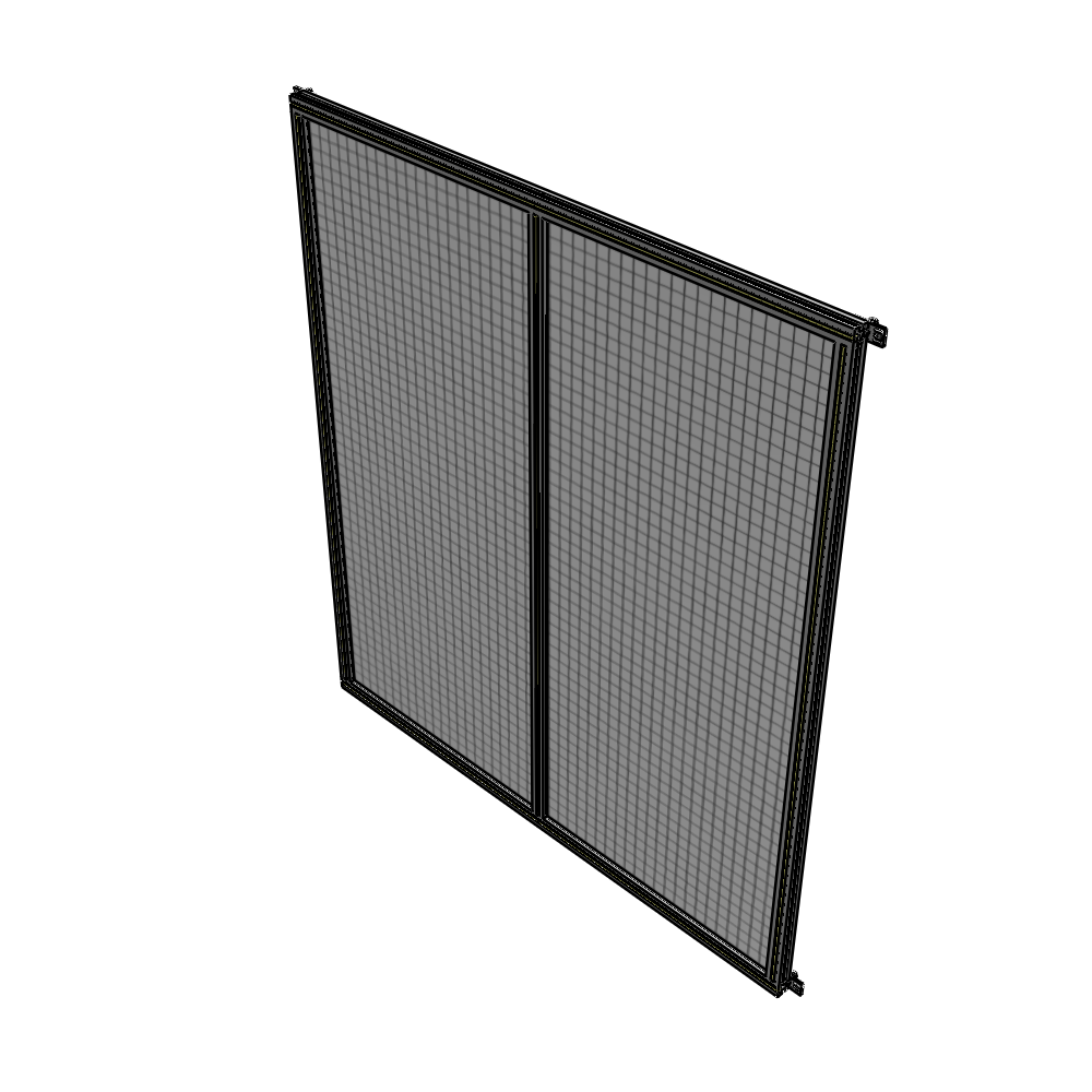 B4-2135-1800-0150-HYMZK GUARDING PANEL 2135MM TALL X 1800MM WIDE 1'' MESH