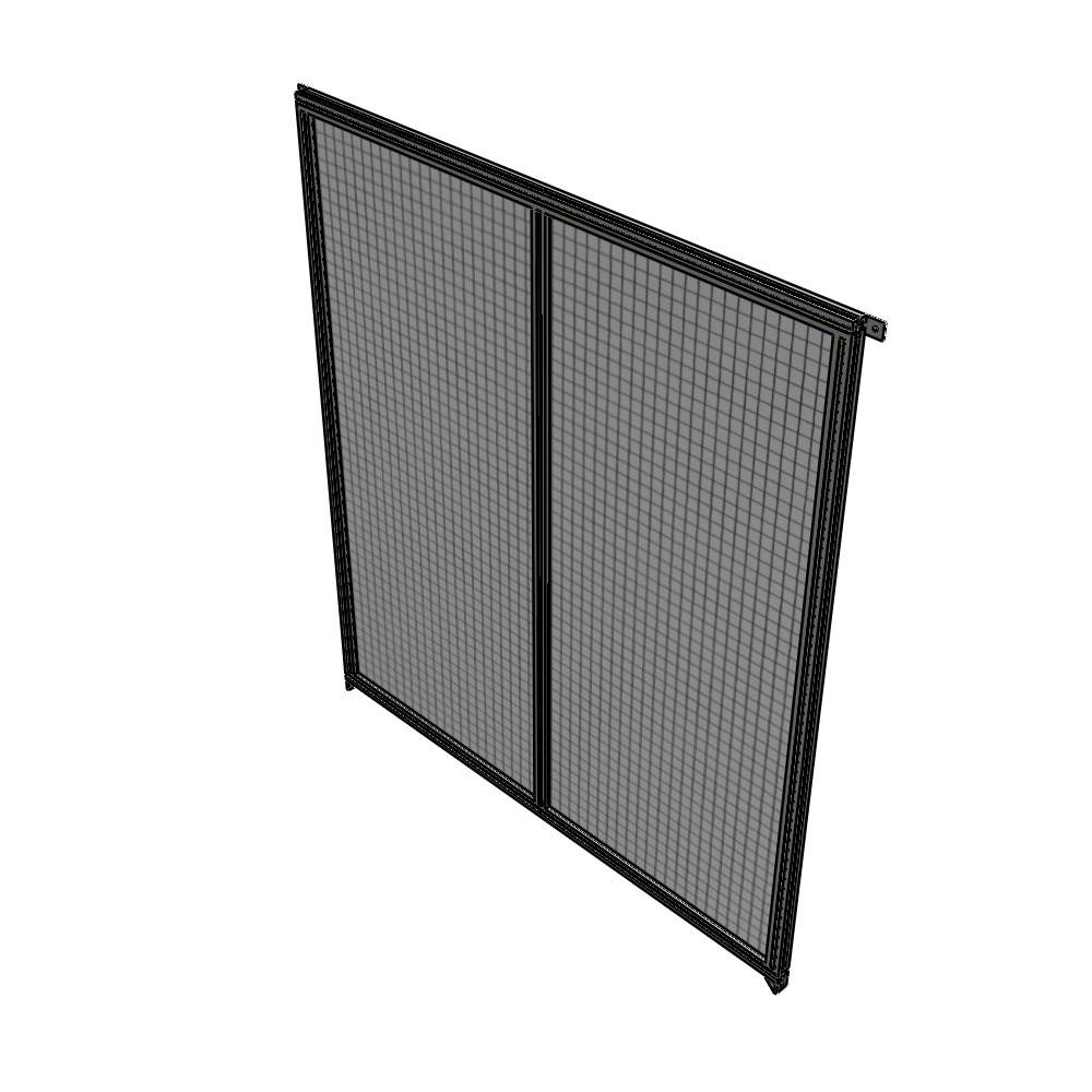 B4-2135-1800-0150-TYMZA GUARDING PANEL 2135MM TALL X 1800MM WIDE 1'' MESH