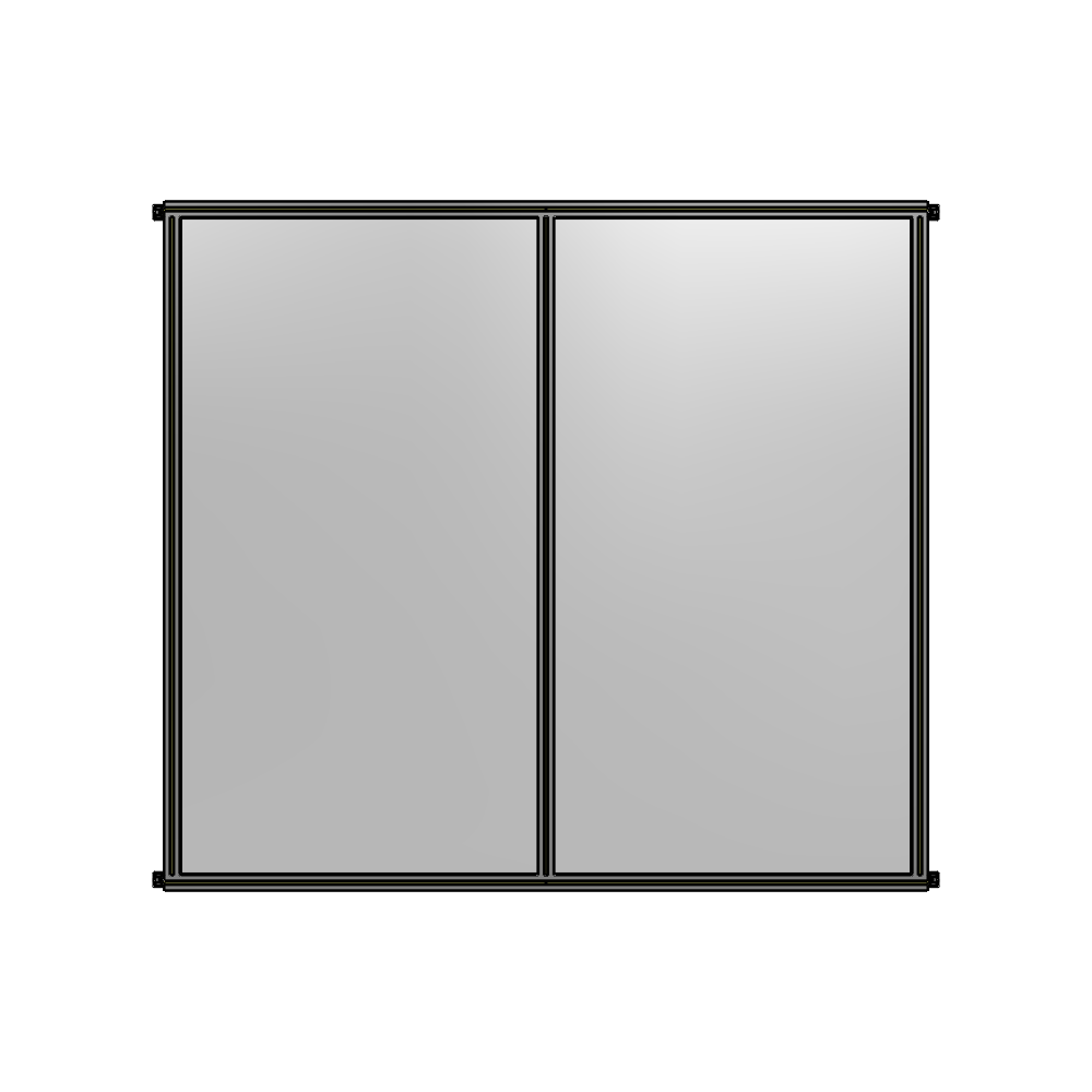 B4-2135-2200-0150-HYPZA GUARDING PANEL 2135MM TALL X  2200MM WIDE 1/4'' POLYCARBONATE