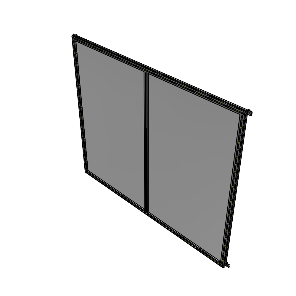 B4-2135-2400-0150-HYPZK GUARDING PANEL 2135MM TALL X 2400MM WIDE 1/4'' POLYCARBONATE