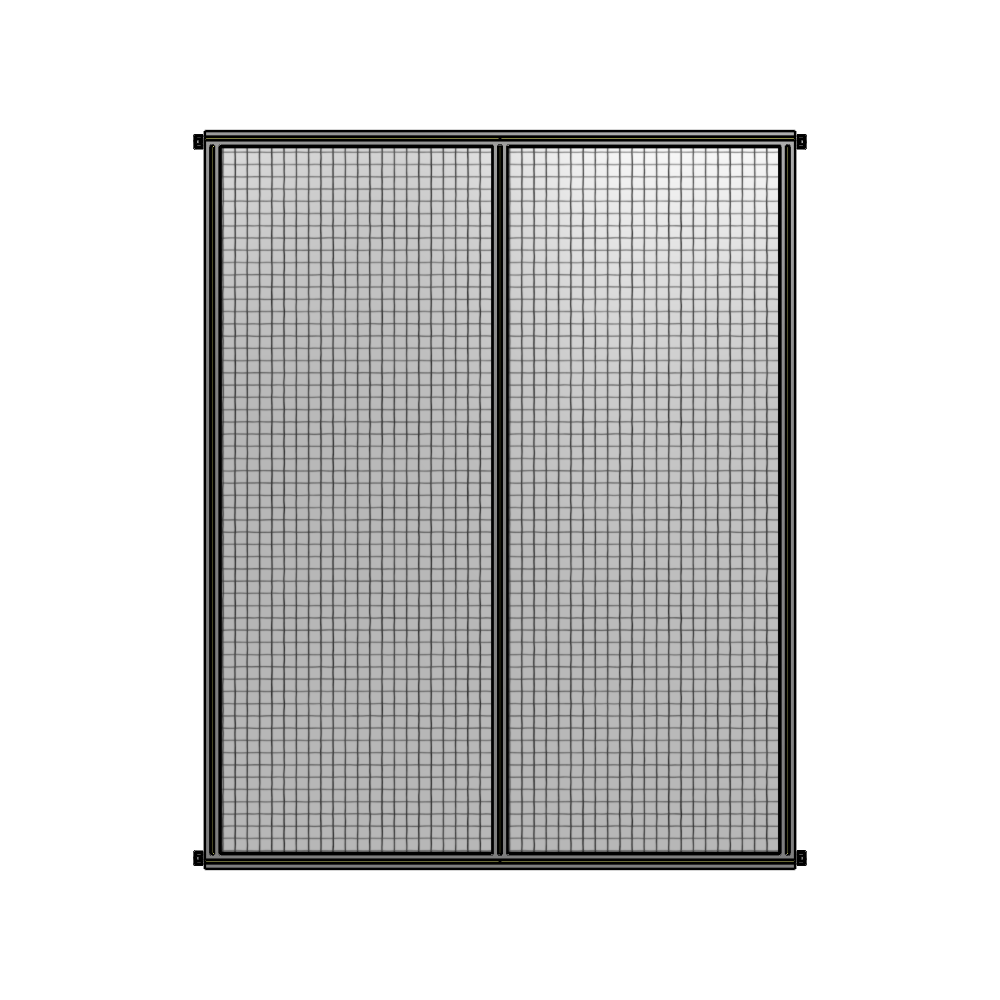 B4-2400-1800-0150-HYMZK GUARDING PANEL 2400MM TALL X 1800MM WIDE 1'' MESH