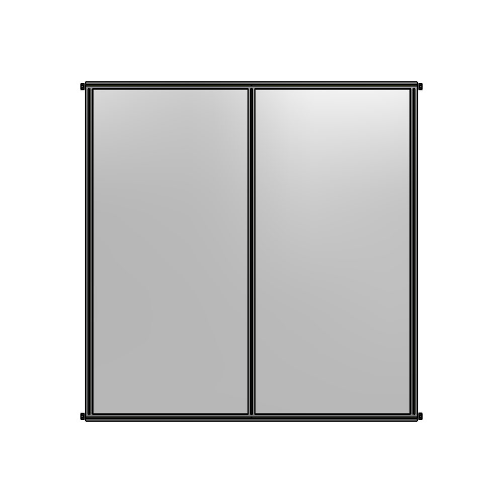 B4-2400-2200-0150-HYPZK GUARDING PANEL 2400MM TALL X 2200MM WIDE 1/4'' POLYCARBONATE