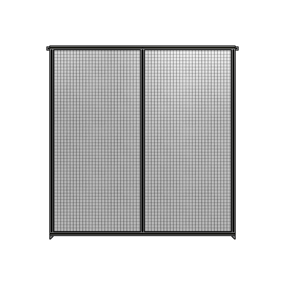 B4-2400-2200-0150-TYMZK GUARDING PANEL 2400MM TALL X 2200MM WIDE 1'' MESH