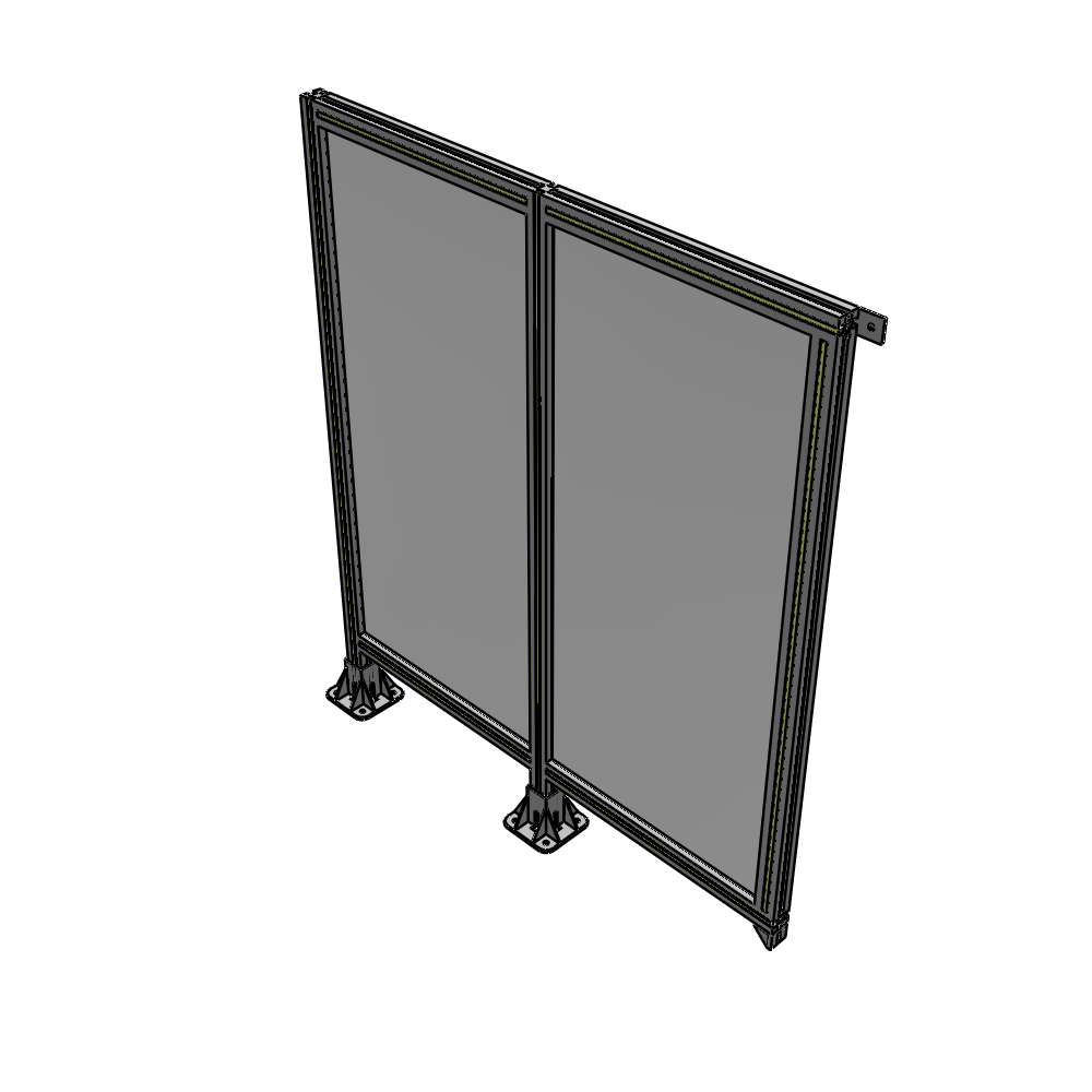 B5-1400-1200-0150-TYPFK GUARDING PANEL 1400MM TALL X 1200MM WIDE 1/4'' POLYCARBONATE
