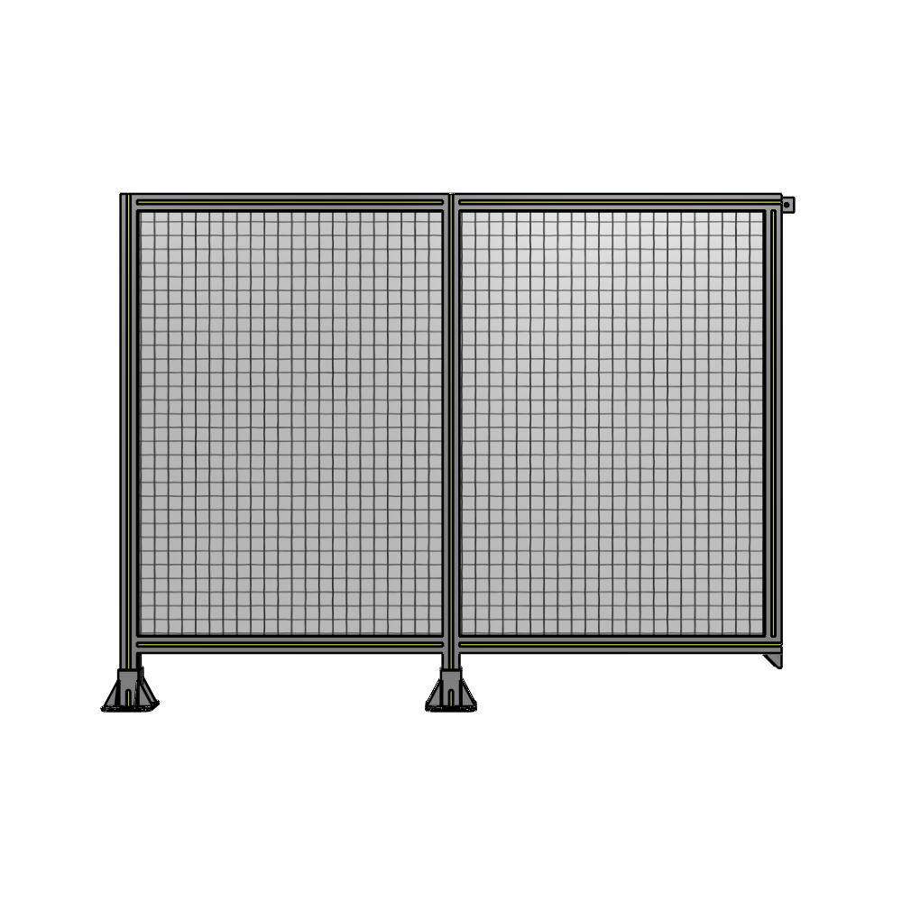 B5-1400-1800-0150-TYMFA GUARDING PANEL 1400MM TALL X 1800MM WIDE 1'' MESH
