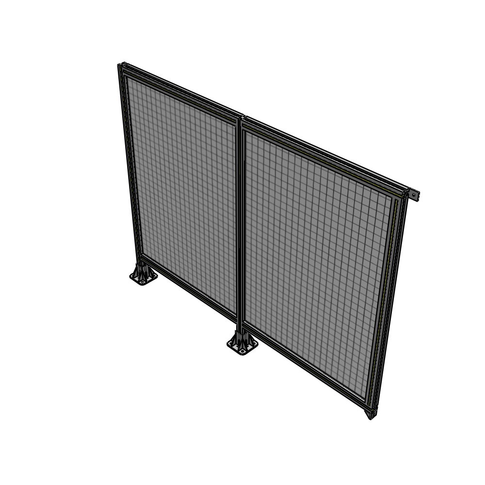 B5-1400-1800-0150-TYMFA GUARDING PANEL 1400MM TALL X 1800MM WIDE 1'' MESH