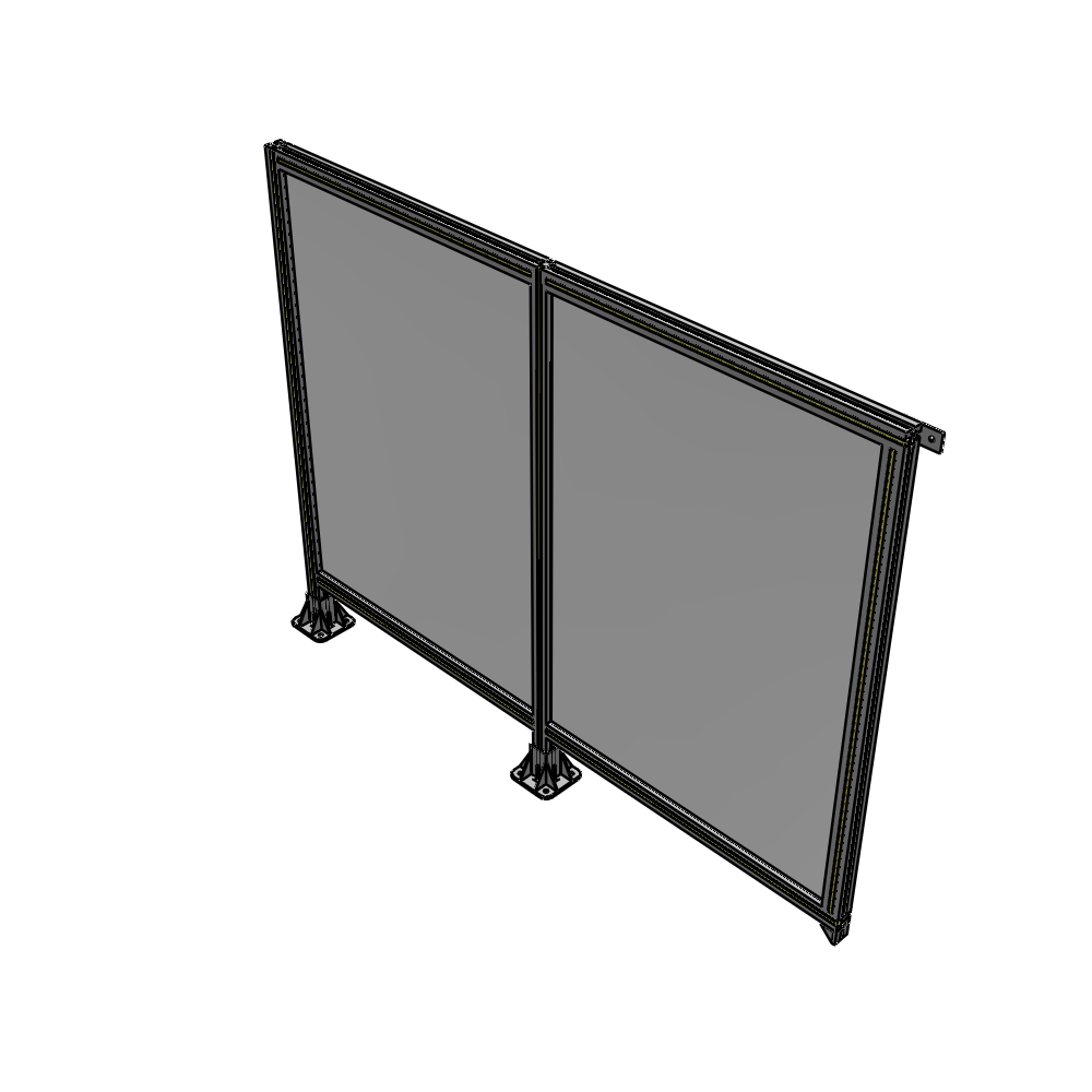 B5-1400-1800-0150-TYPFK GUARDING PANEL 1400MM TALL X 1800MM WIDE 1/4'' POLYCARBONATE