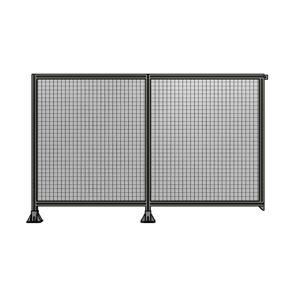 B5-1400-2200-0150-TYMFA GUARDING PANEL 1400MM TALL X 2200MM WIDE 1'' MESH