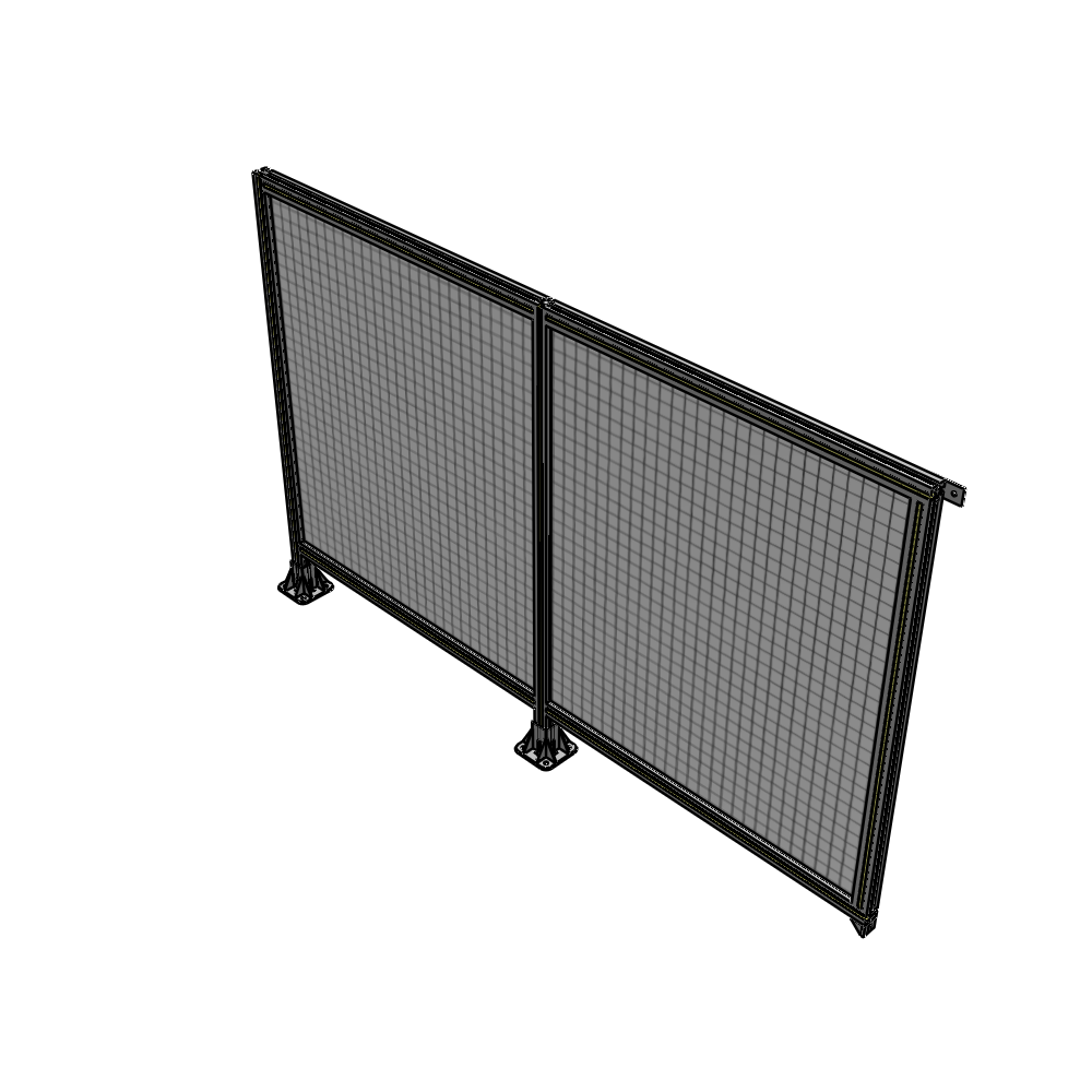B5-1400-2200-0150-TYMFK GUARDING PANEL 1400MM TALL X 2200MM WIDE 1'' MESH
