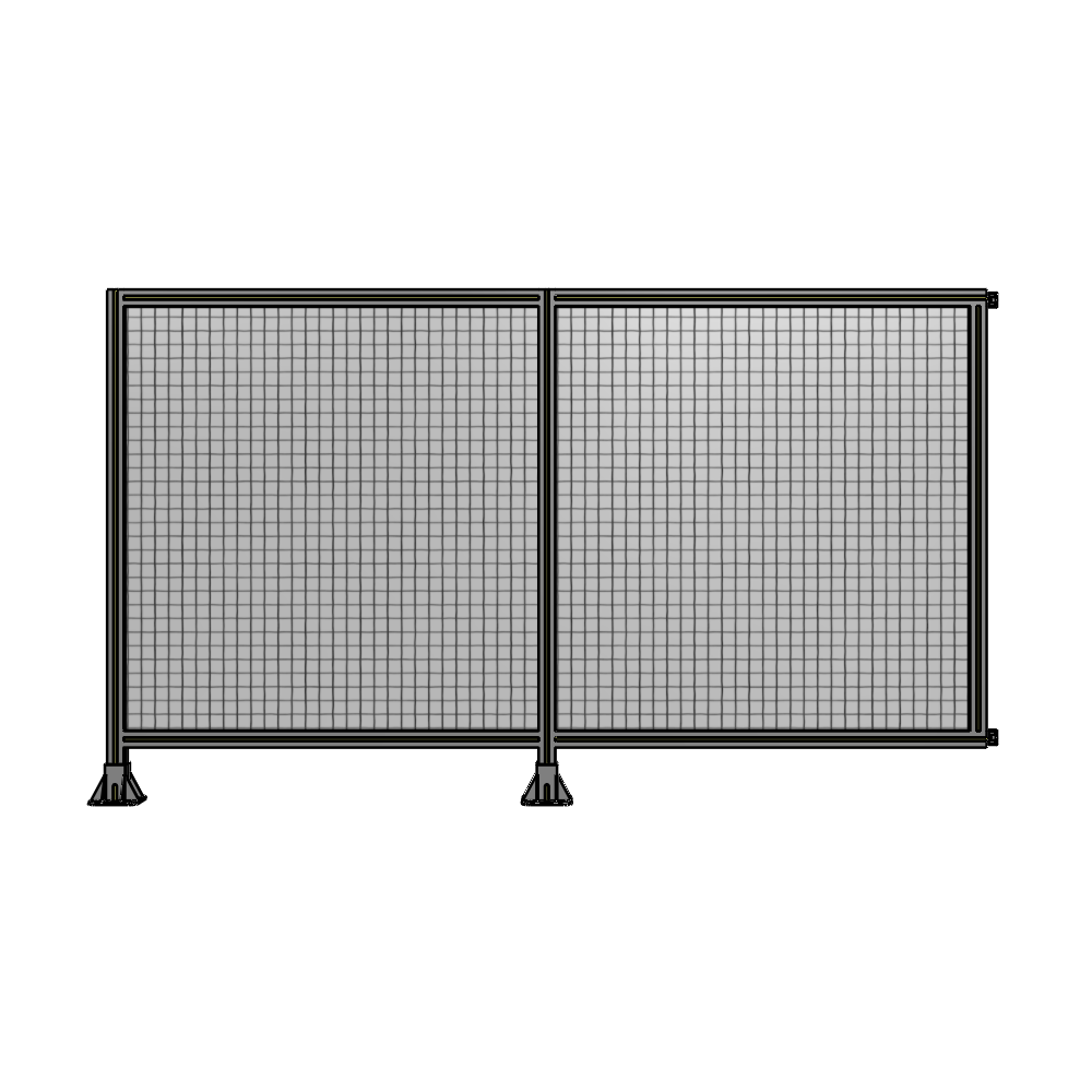 B5-1400-2400-0150-HYMFK GUARDING PANEL 1400MM TALL X 2400MM WIDE 1'' MESH