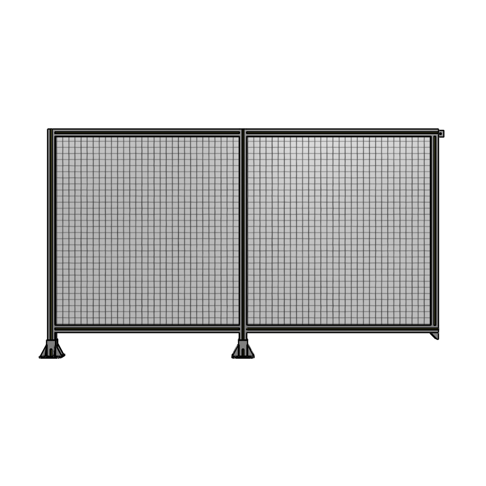 B5-1400-2400-0150-TYMFK GUARDING PANEL 1400MM TALL X 2400MM WIDE 1'' MESH