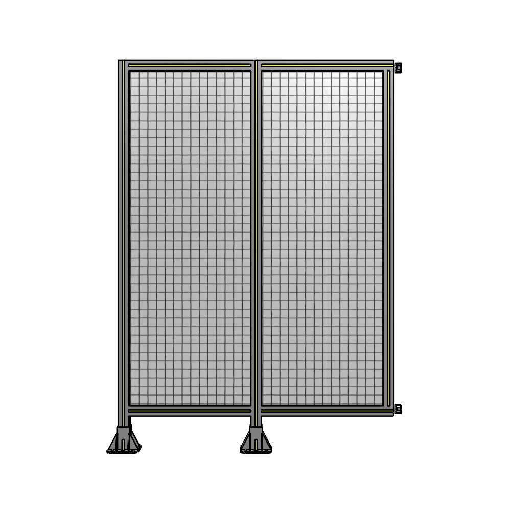 B5-1700-1200-0150-HYMFA GUARDING PANEL 1700MM TALL X 1200MM WIDE 1'' MESH