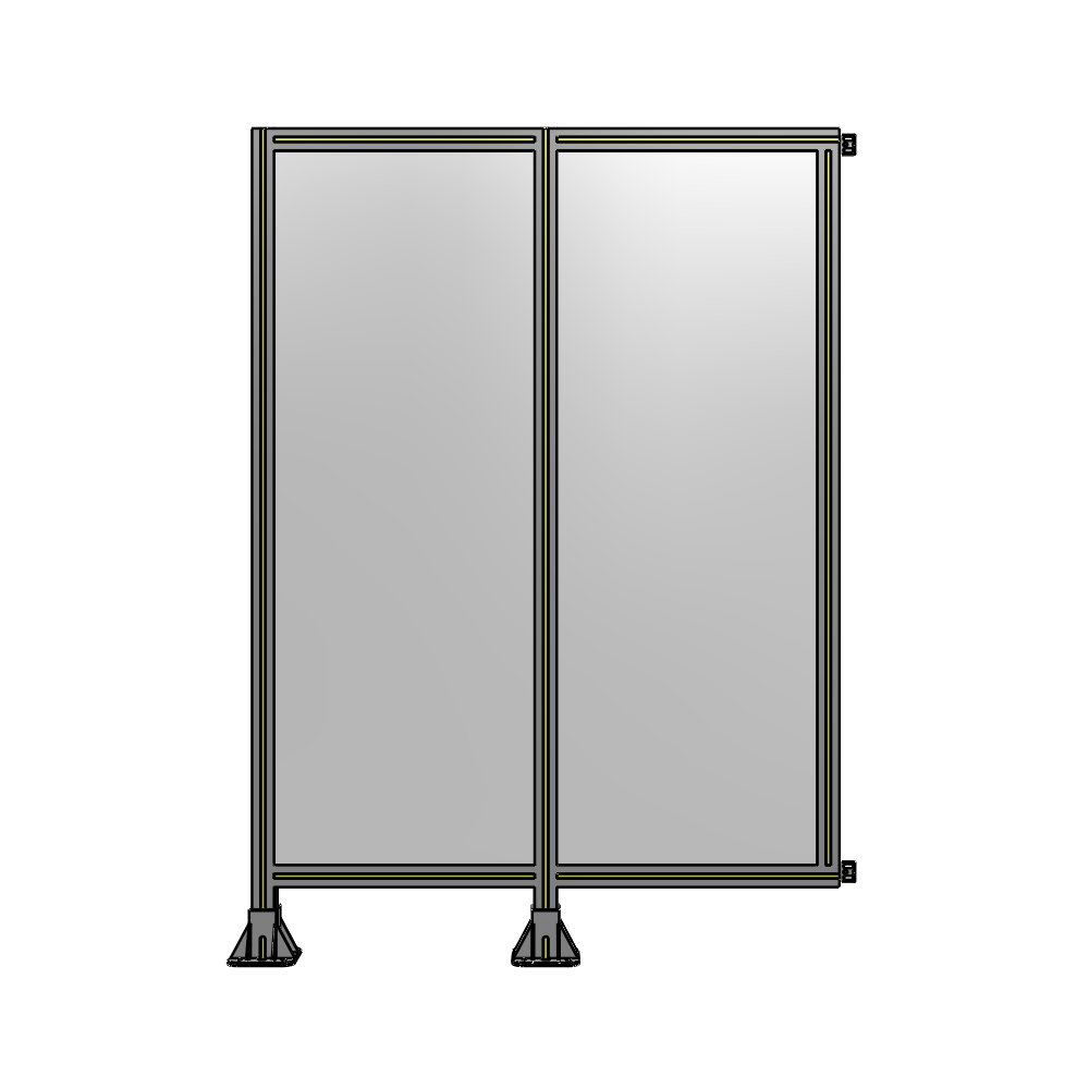 B5-1700-1200-0150-HYPFK GUARDING PANEL 1700MM TALL X 1200MM WIDE 1/4'' POLYCARBONATE