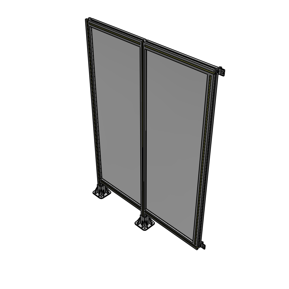 B5-1700-1200-0150-HYPFK GUARDING PANEL 1700MM TALL X 1200MM WIDE 1/4'' POLYCARBONATE