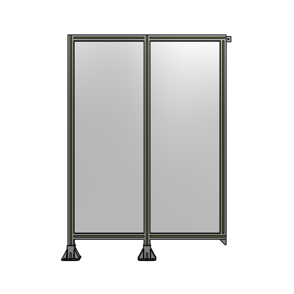 B5-1700-1200-0150-TYPFK GUARDING PANEL 1700MM TALL X 1200MM WIDE 1/4'' POLYCARBONATE