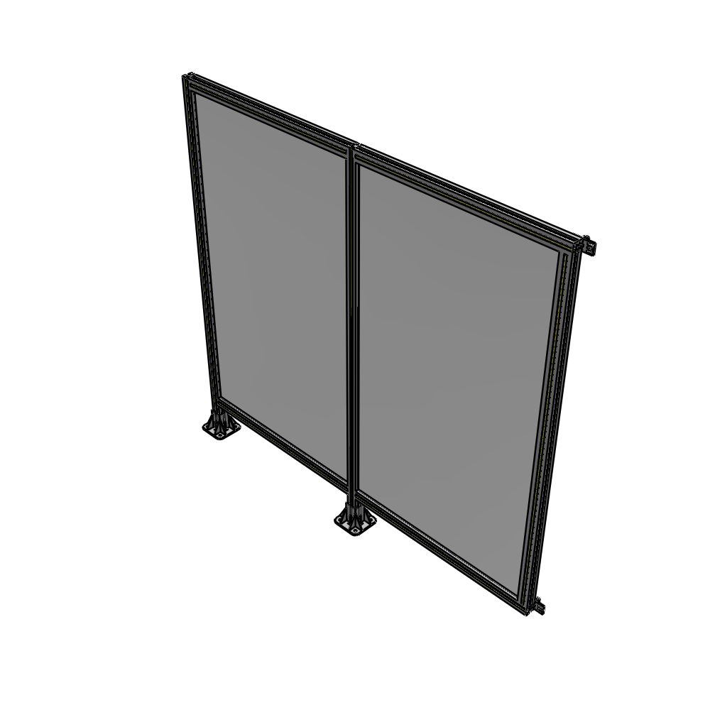 B5-1700-1800-0150-HYPFA GUARDING PANEL 1700MM TALL X 1800MM WIDE 1/4'' POLYCARBONATE