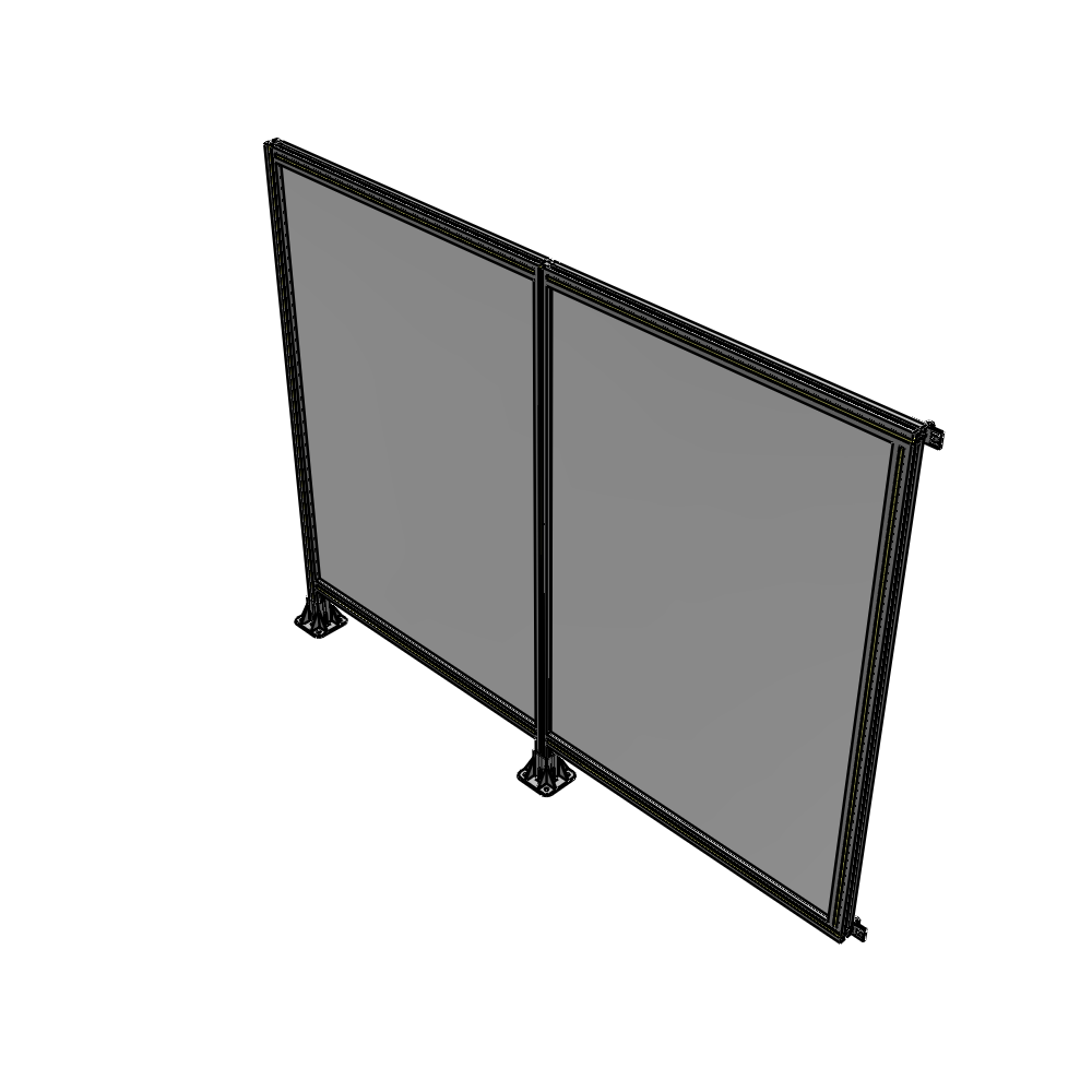 B5-1700-2200-0150-HYPFA GUARDING PANEL 1700MM TALL X 2200MM WIDE 1/4'' POLYCARBONATE