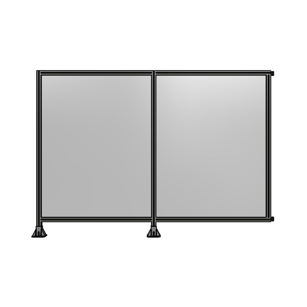 B5-1700-2400-0150-HYPFA GUARDING PANEL 1700MM TALL X 2400MM WIDE 1/4'' POLYCARBONATE