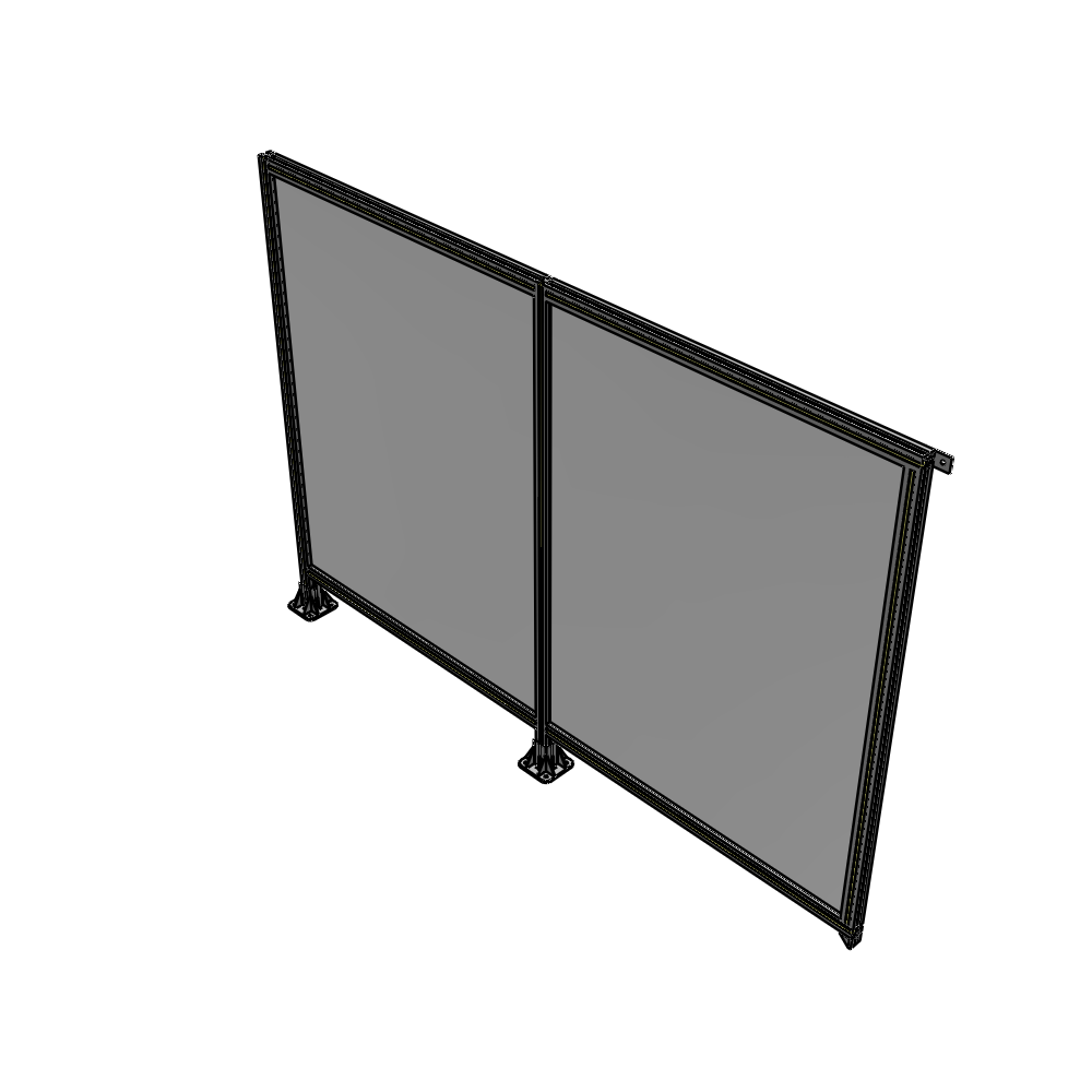 B5-1700-2400-0150-TYPFA GUARDING PANEL 1700MM TALL X 2400MM WIDE 1/4'' POLYCARBONATE