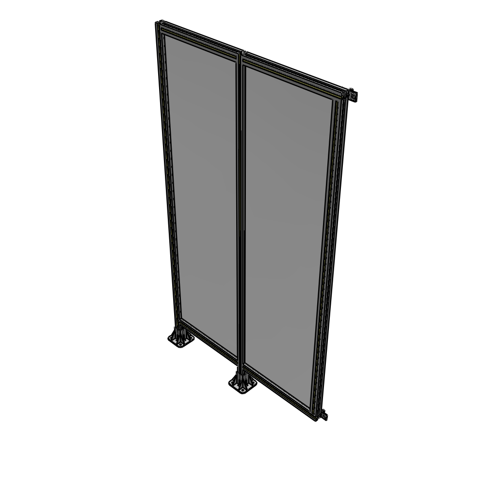 B5-2135-1200-0150-HYPFA GUARDING PANEL 2135MM TALL X 1200MM WIDE 1/4'' POLYCARBONATE