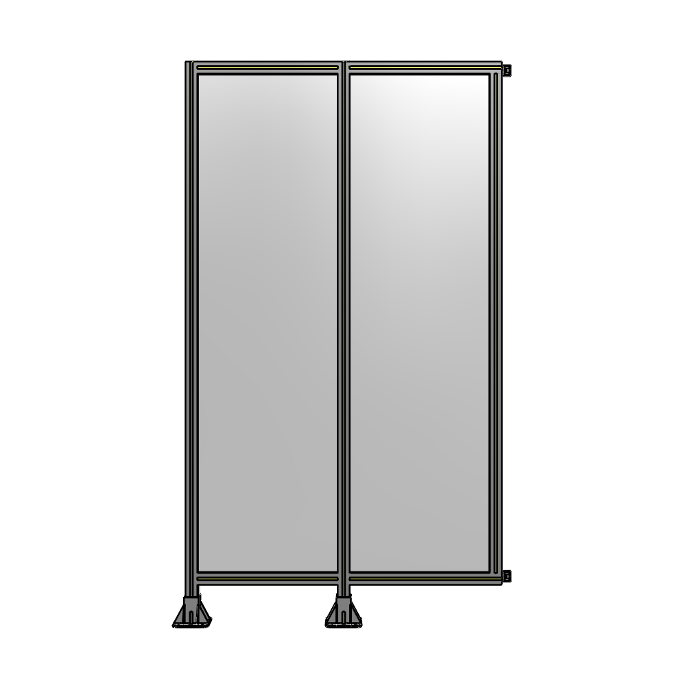 B5-2135-1200-0150-HYPFK GUARDING PANEL 2135MM TALL X 1200MM WIDE 1/4'' POLYCARBONATE