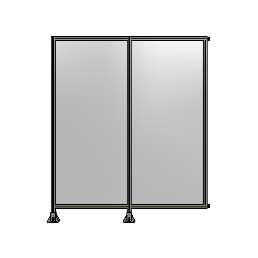 B5-2135-1800-0150-HYPFA GUARDING PANEL 2135MM TALL X 1800MM WIDE 1/4'' POLYCARBONATE