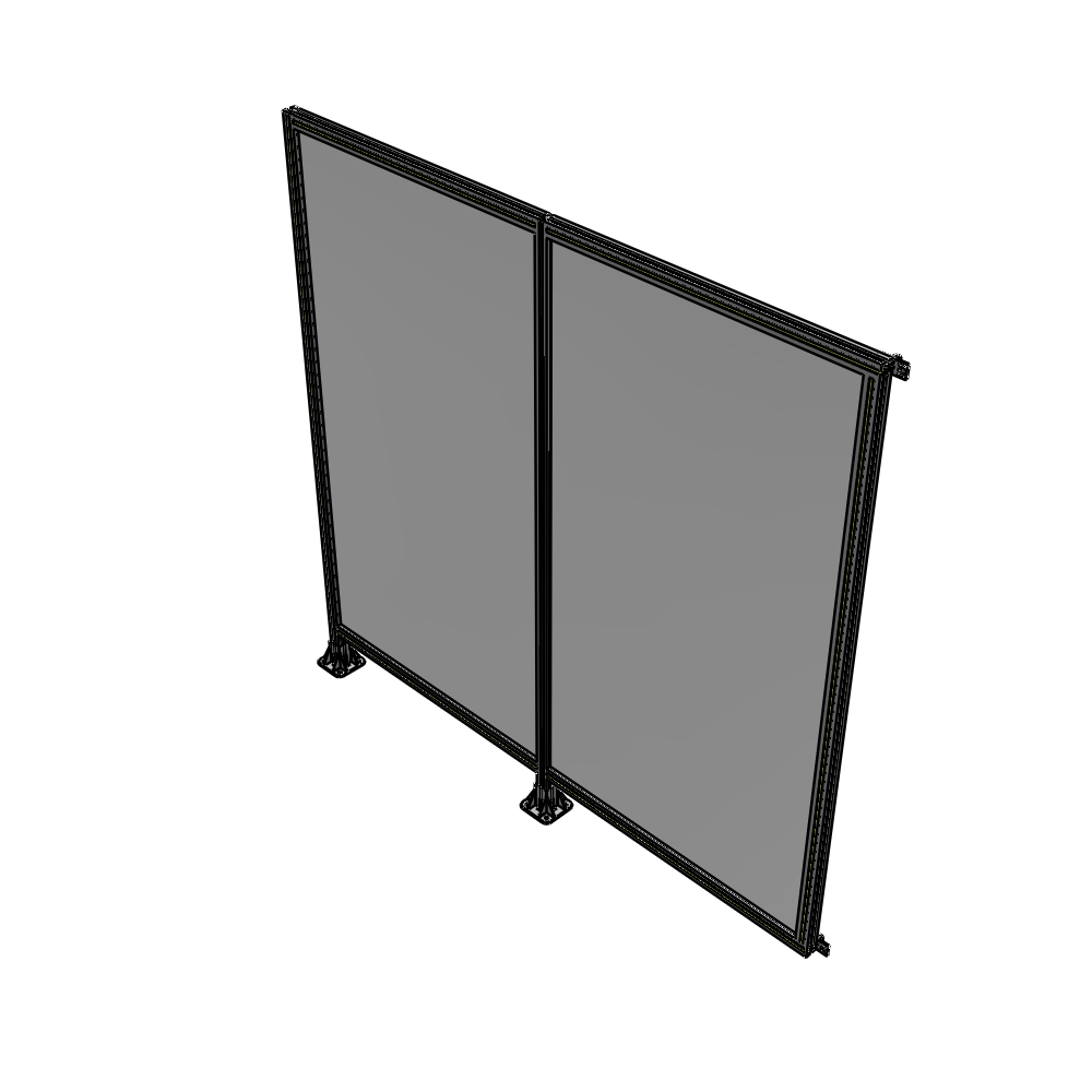 B5-2135-2200-0150-HYPFK GUARDING PANEL 2135MM TALL X  2200MM WIDE 1/4'' POLYCARBONATE