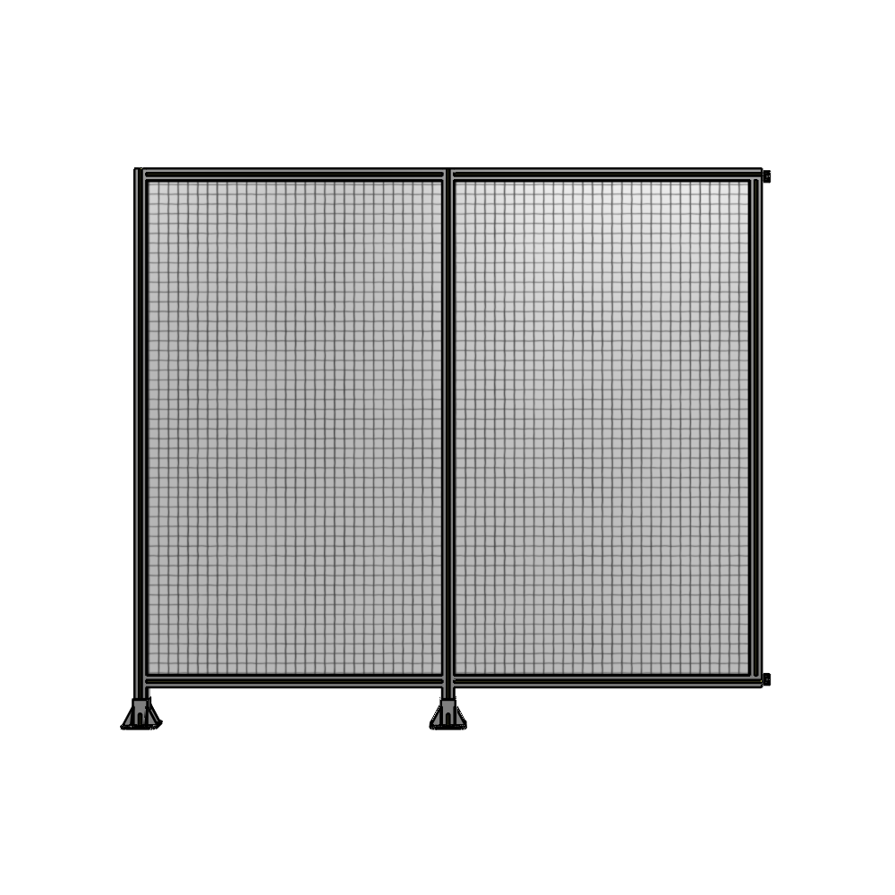 B5-2135-2400-0150-HYMFA GUARDING PANEL 2135MM TALL X 2400MM WIDE 1'' MESH