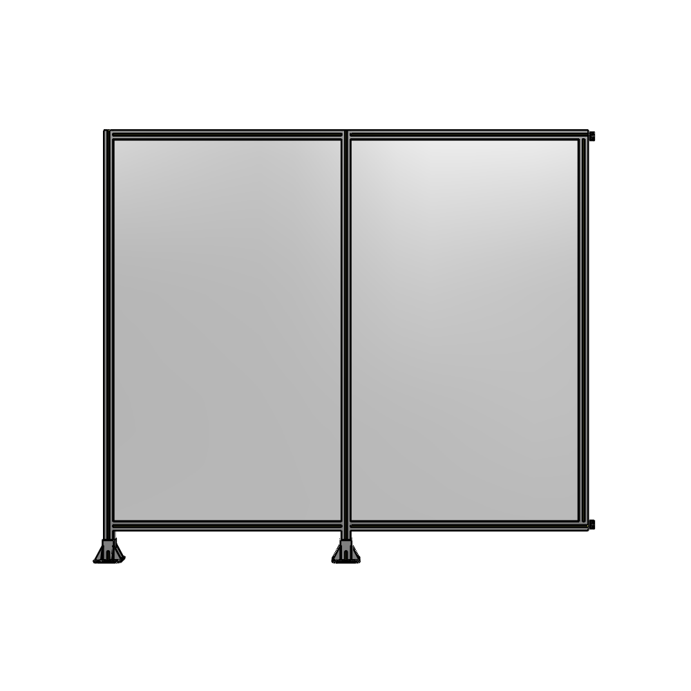 B5-2135-2400-0150-HYPFA GUARDING PANEL 2135MM TALL X 2400MM WIDE 1/4'' POLYCARBONATE