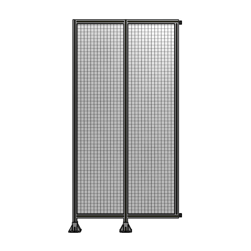 B5-2400-1200-0150-HYMFK GUARDING PANEL 2400MM TALL X 1200MM WIDE 1'' MESH