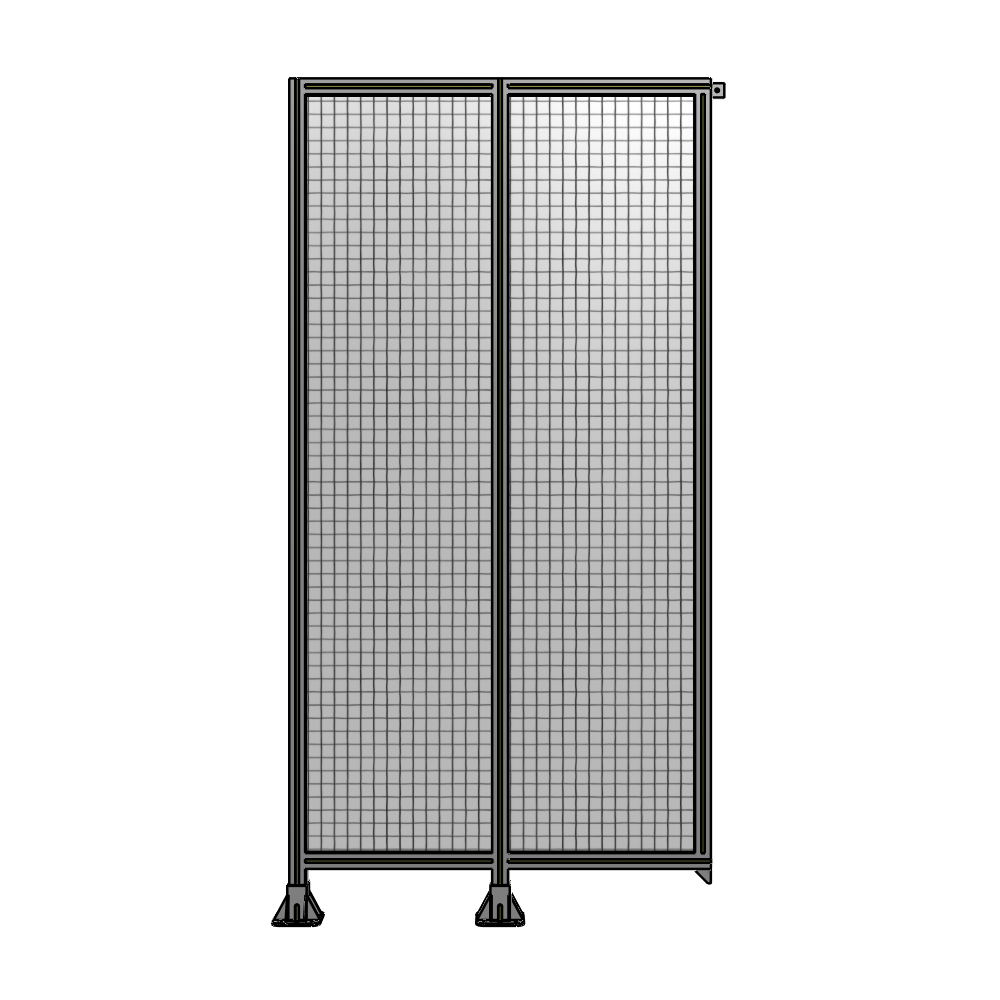 B5-2400-1200-0150-TYMFK GUARDING PANEL 2400MM TALL X 1200MM WIDE 1'' MESH