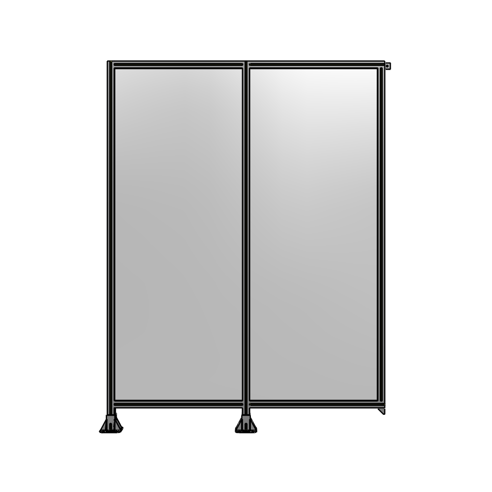 B5-2400-1800-0150-TYPFA GUARDING PANEL 2400MM TALL X 1800MM WIDE 1/4'' POLYCARBONATE