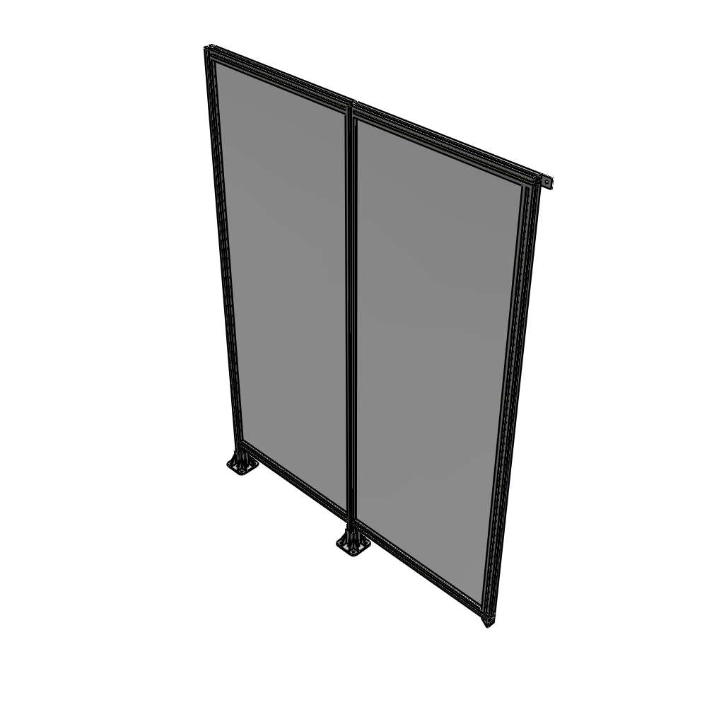 B5-2400-1800-0150-TYPFK GUARDING PANEL 2400MM TALL X 1800MM WIDE 1/4'' POLYCARBONATE