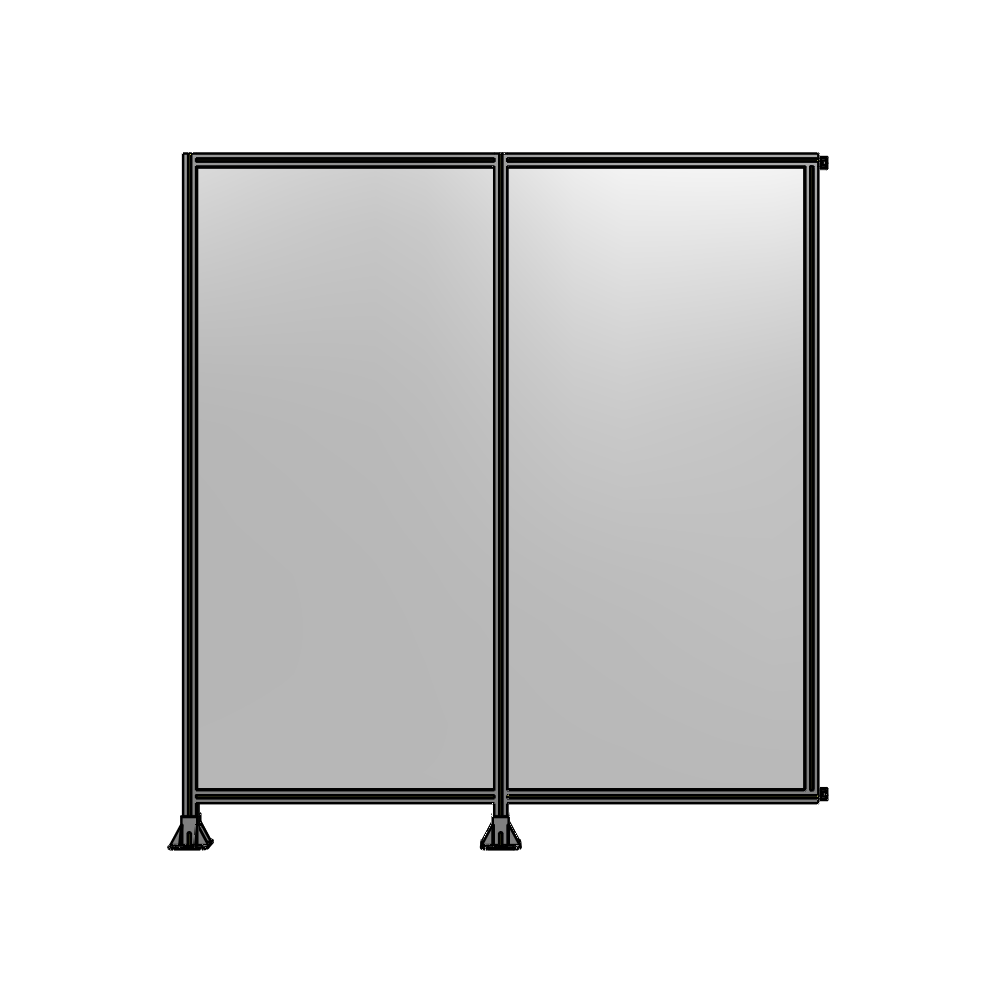 B5-2400-2200-0150-HYPFK GUARDING PANEL 2400MM TALL X 2200MM WIDE 1/4'' POLYCARBONATE